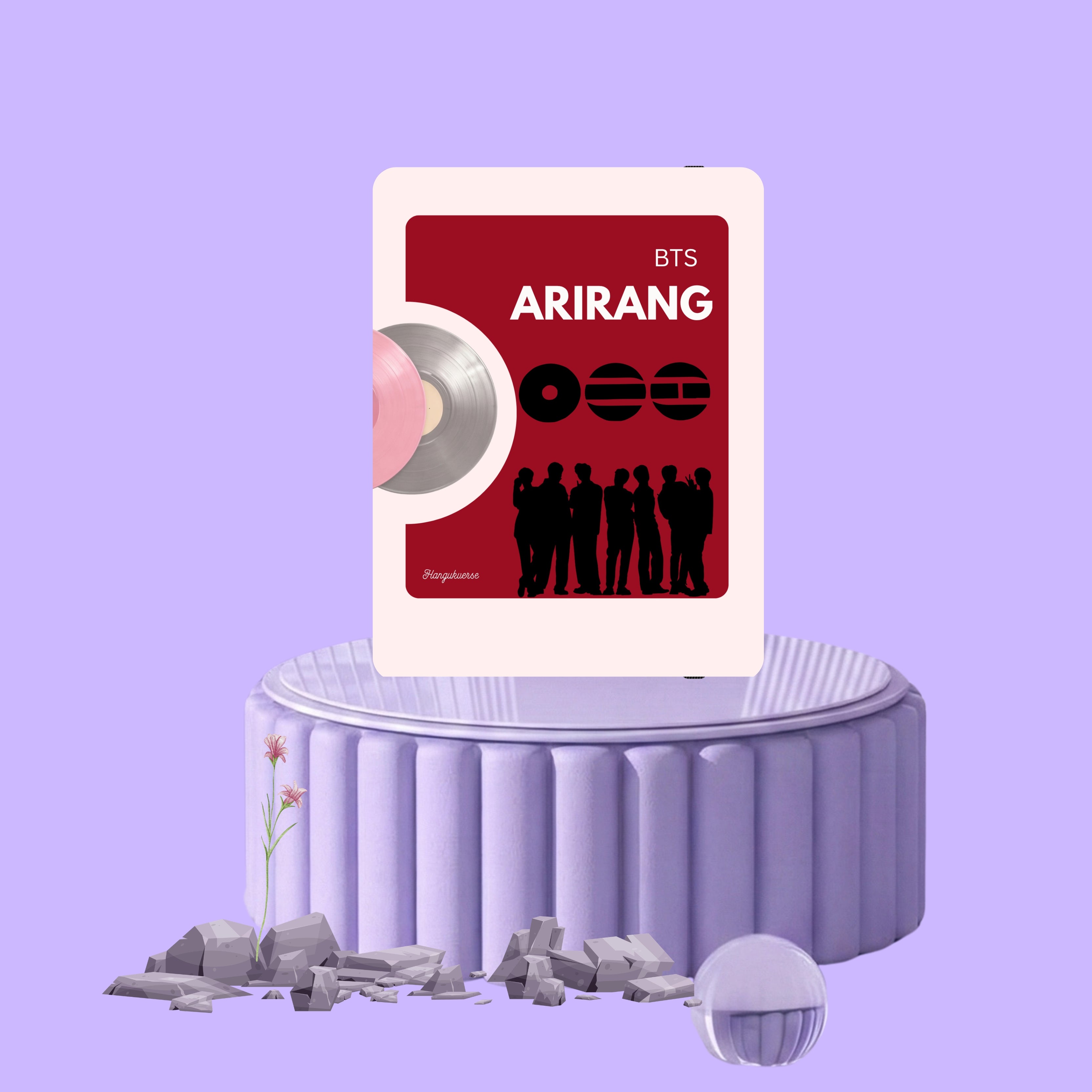 BTS ARIRANG "Seven Colours, One Sound Vinyl" Special Edition Diary 2026