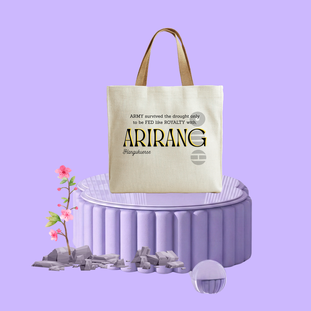 BTS ARIRANG  "Drop the Needle" Special Edition Tote Bag 2026