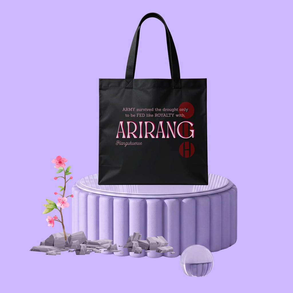 BTS ARIRANG  "Drop the Needle" Special Edition Tote Bag 2026