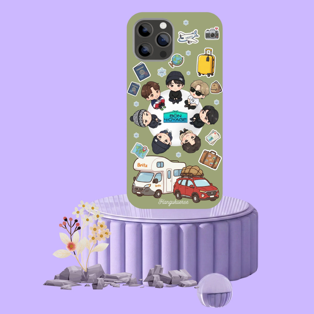 BTS Bon Voyage Phone Cover